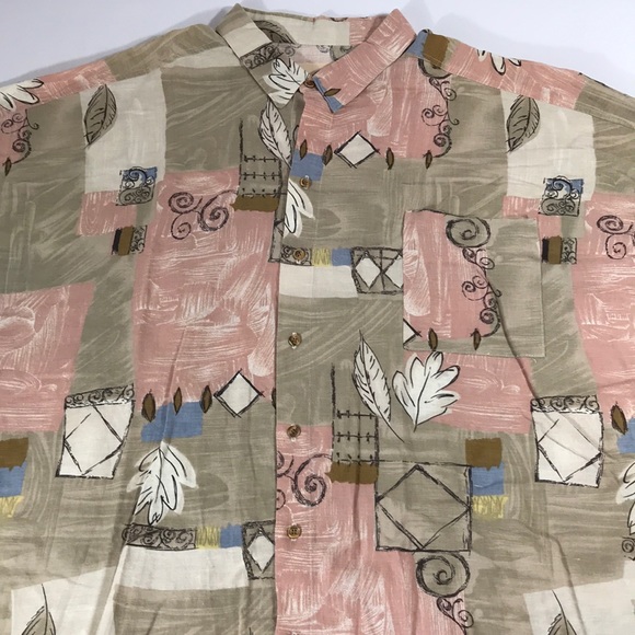 MAXX FM vintage 80’s s/s Button Shirt Men’s 4XL - Picture 3 of 8